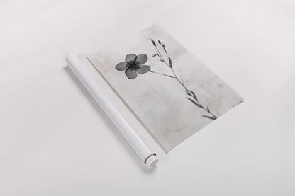 Wonderful Wildflowers XIV Neutral by Deborah Revell. shown as a rolled paper print. Available as archival giclee rolled canvas, fine art paper, or poster print. SKU 93958h.