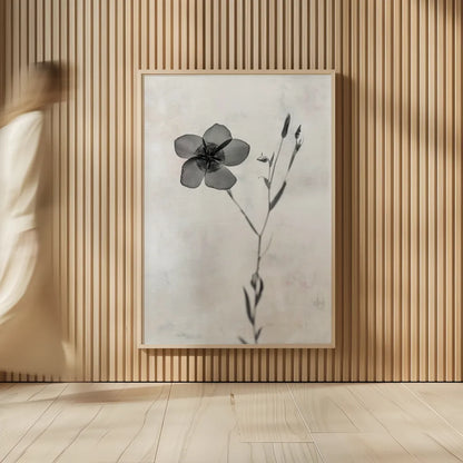 Wonderful Wildflowers XIV Neutral by Deborah Revell. shown as over sized large wall art. Available as an archival giclee rolled canvas, fine art paper, or poster print. SKU 93958h.