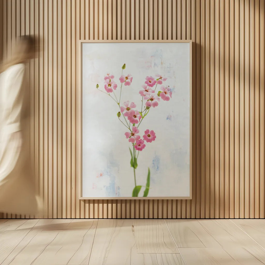 Wonderful Wildflowers XV by Deborah Revell. shown as over sized large wall art. Available as an archival giclee rolled canvas, fine art paper, or poster print. SKU 93942h.