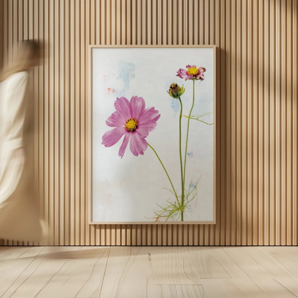 Wonderful Wildflowers XVII by Deborah Revell. shown as over sized large wall art. Available as an archival giclee rolled canvas, fine art paper, or poster print. SKU 93944h.