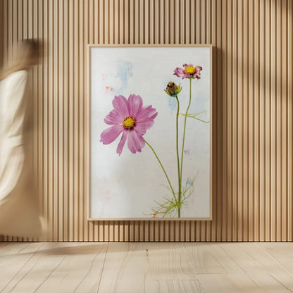 Wonderful Wildflowers XVII by Deborah Revell. shown as over sized large wall art. Available as an archival giclee rolled canvas, fine art paper, or poster print. SKU 93944h.