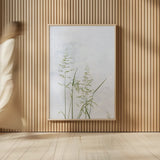Yellow Oat Grass by Deborah Revell. shown as over sized large wall art. Available as an archival giclee rolled canvas, fine art paper, or poster print. SKU 93434h.