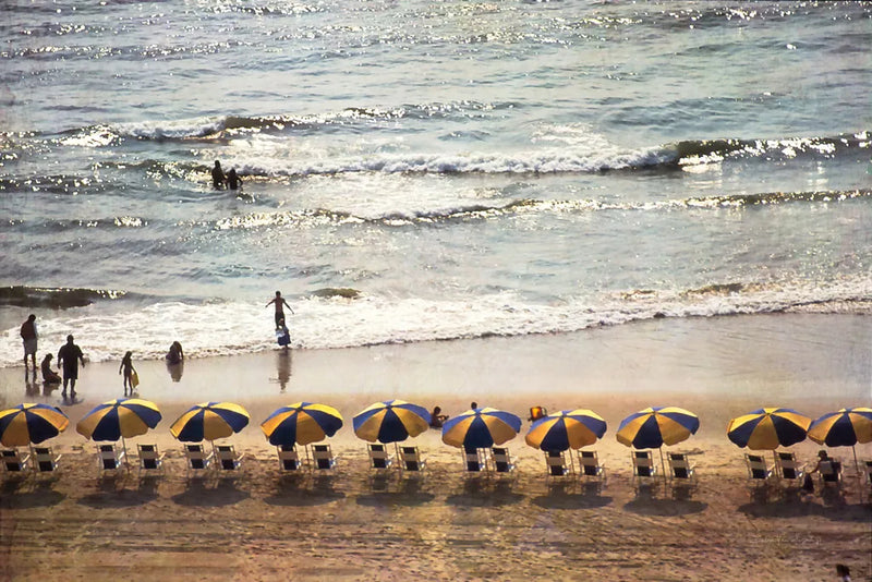A Day at the Beach by Debra Van Swearingen. SKU 47846i. Archival Giclee Fine art print for wall decor.