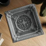 Architectural Design I by Debra Van Swearingen. Shown as a detailed flat fine art print, highlighting archival giclee quality. Available as an archival giclee rolled canvas, fine art paper, or poster print. SKU 81253a.
