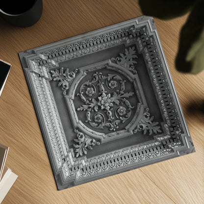 Architectural Design I by Debra Van Swearingen. Shown as a detailed flat fine art print, highlighting archival giclee quality. Available as an archival giclee rolled canvas, fine art paper, or poster print. SKU 81253a.