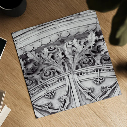 Architectural Design II by Debra Van Swearingen. Shown as a detailed flat fine art print, highlighting archival giclee quality. Available as an archival giclee rolled canvas, fine art paper, or poster print. SKU 81254a.