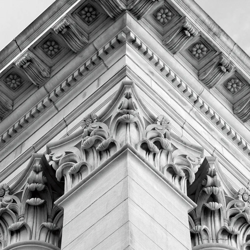 Architectural Design IV by Debra Van Swearingen. SKU 81256a. Archival Giclee Fine art print for wall decor.