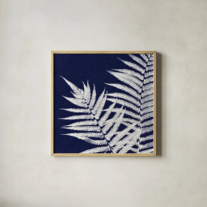 Aspire Blueprint Crop by Debra Van Swearingen. Shown in a natural wood glass frame for a timeless modern aesthetic. Available as an archival giclee rolled canvas, fine art paper, or poster print. SKU 18376a.