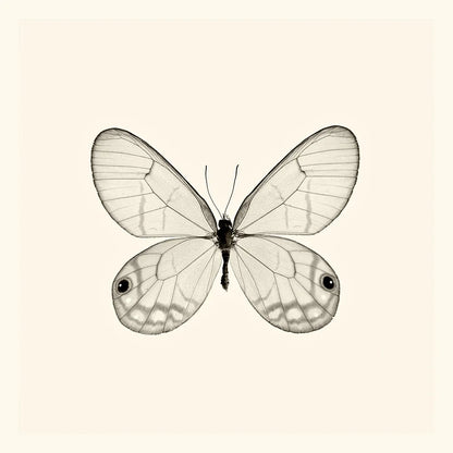 Butterfly I BW by Debra Van Swearingen. SKU 25722a. Archival Giclee Fine art print for wall decor.