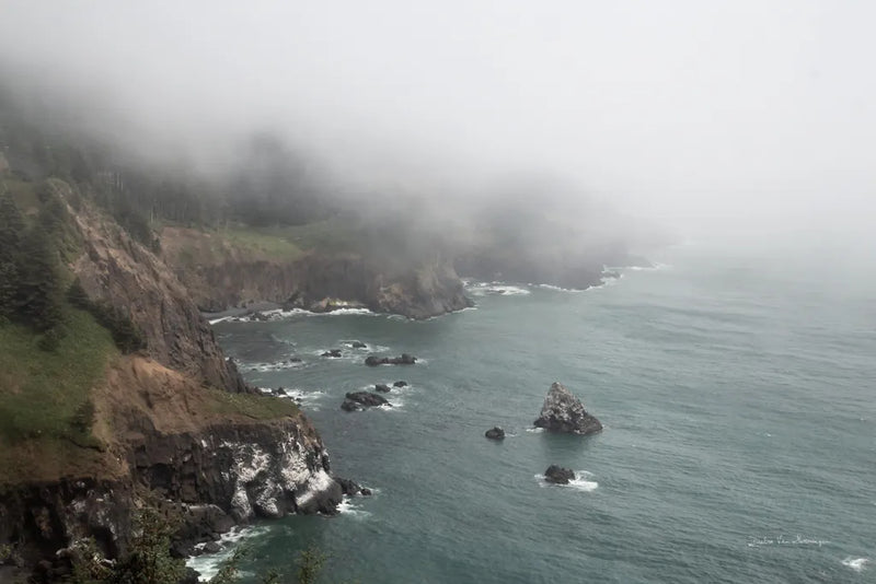 Coastal Fog I by Debra Van Swearingen. SKU 81259i. Archival Giclee Fine art print for wall decor.