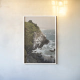 Coastal Fog III by Debra Van Swearingen. shown as a paper print in a white frame. Available as a archival giclee rolled canvas, fine art paper, or poster print. SKU 81261h.