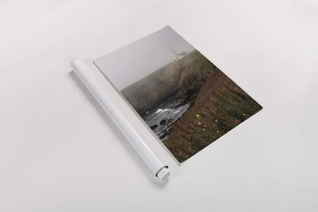 Coastal Fog IV by Debra Van Swearingen. shown as a rolled paper print. Available as archival giclee rolled canvas, fine art paper, or poster print. SKU 81262h.