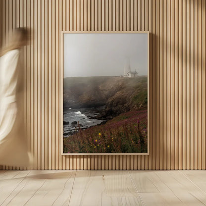 Coastal Fog IV by Debra Van Swearingen. shown as over sized large wall art. Available as an archival giclee rolled canvas, fine art paper, or poster print. SKU 81262h.