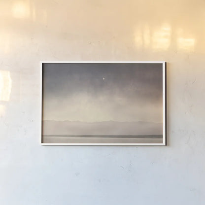 How High is the Moon by Debra Van Swearingen. shown as a paper print in a white frame. Available as a archival giclee rolled canvas, fine art paper, or poster print. SKU 85634i.