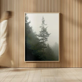 Majestic Pines I by Debra Van Swearingen. shown as over sized large wall art. Available as an archival giclee rolled canvas, fine art paper, or poster print. SKU 77358h.