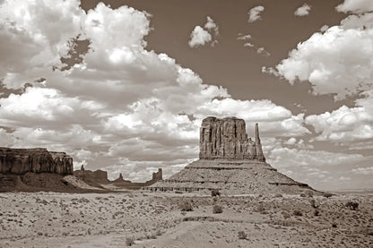 Monument Valley II Sepia by Debra Van Swearingen. SKU 81270i. Archival Giclee Fine art print for wall decor.