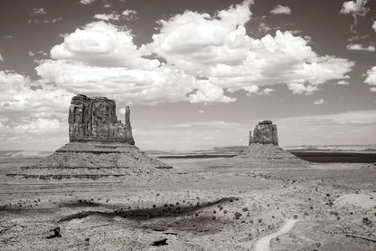 Monument Valley IV Sepia by Debra Van Swearingen. SKU 81272i. Archival Giclee Fine art print for wall decor.