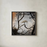 Respite by Debra Van Swearingen. Shown in a sleek black glass frame for a contemporary gallery look. Available as an archival giclee rolled canvas, fine art paper, or poster print. SKU 63823a.