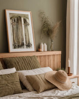 Rustic Door by Debra Van Swearingen. shown as a paper print in a natural frame. Available as a archival giclee rolled canvas, fine art paper, or poster print. SKU 88462h.