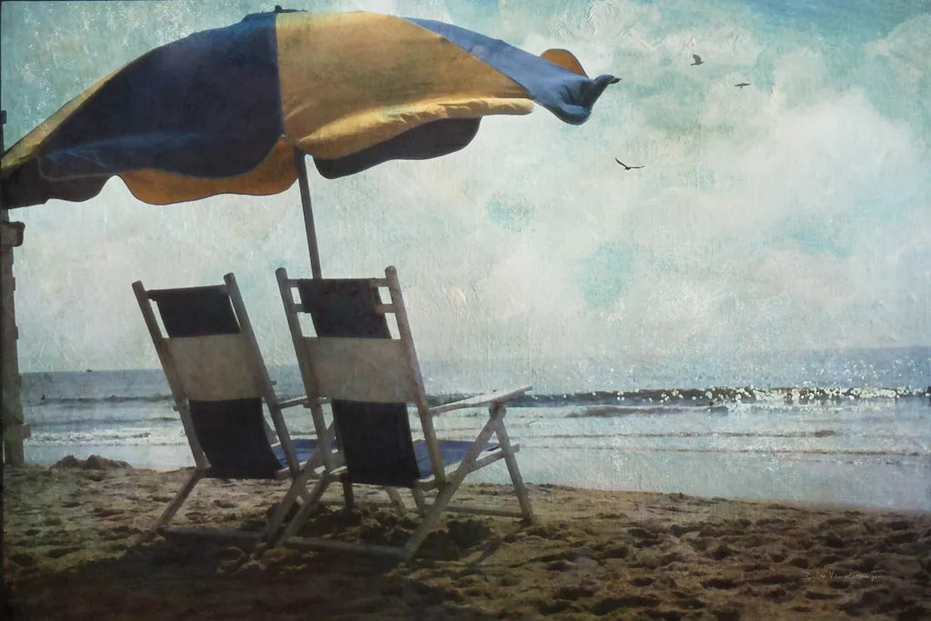 Sea For Two by Debra Van Swearingen. SKU 47845i. Archival Giclee Fine art print for wall decor.