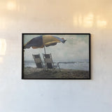 Sea For Two by Debra Van Swearingen. shown as a paper print in a black flame. Available as a archival giclee rolled canvas, fine art paper, or poster print. SKU 47845i.
