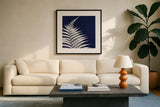 Truth Blueprint Crop by Debra Van Swearingen. Displayed in a glass frame with matte in a clean modern living room. Available as an archival giclee rolled canvas, fine art paper, or poster print. SKU 18375a.