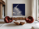 Truth Blueprint Crop by Debra Van Swearingen. Shown as extra-large giant wall art in a modern living room. Available as an archival giclee rolled canvas, fine art paper, or poster print. SKU 18375a.