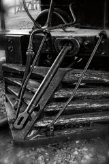 Vintage Train III BW by Debra Van Swearingen. SKU 88465h. Archival Giclee Fine art print for wall decor.