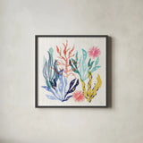 Along The Coast IV by Dina June. Shown in a sleek black glass frame for a contemporary gallery look. Available as an archival giclee rolled canvas, fine art paper, or poster print. SKU 85298a.