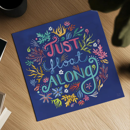 Along The Coast IX by Dina June. Shown as a detailed flat fine art print, highlighting archival giclee quality. Available as an archival giclee rolled canvas, fine art paper, or poster print. SKU 85303a.