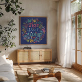 Along The Coast IX by Dina June. Shown in a natural wood frame in a cozy modern living room. Available as an archival giclee rolled canvas, fine art paper, or poster print. SKU 85303a.