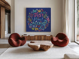Along The Coast IX by Dina June. Shown as extra-large giant wall art in a modern living room. Available as an archival giclee rolled canvas, fine art paper, or poster print. SKU 85303a.