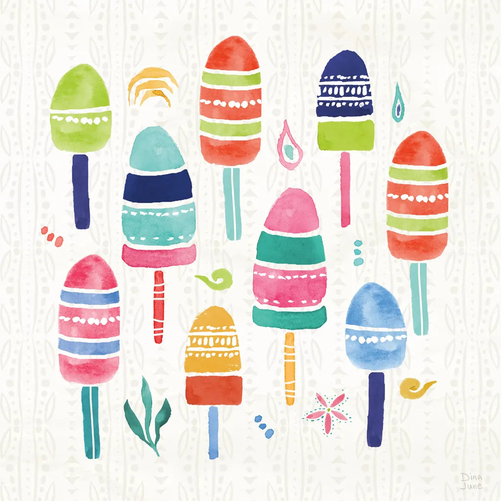 Along The Coast VI by Dina June. SKU 85300a. Archival Giclee Fine art print for wall decor.