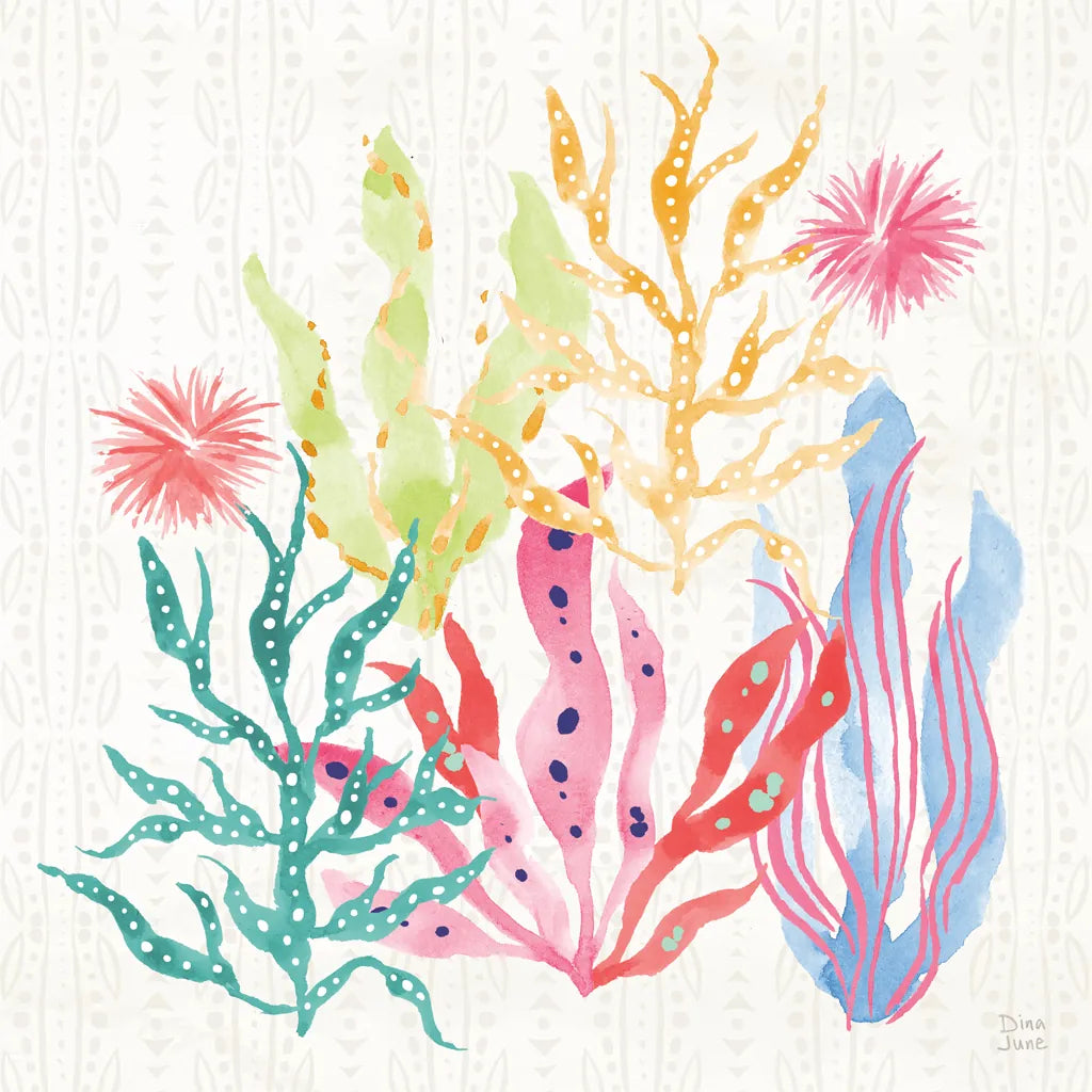 Along the Coast V Light by Dina June. SKU 86005a. Archival Giclee Fine art print for wall decor.