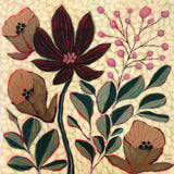 Autumn Florals by Dina June. SKU 103679a. Archival Giclee Fine art print for wall decor.