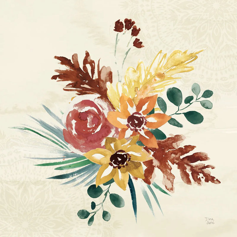 Autumnal Garden II by Dina June. SKU 81114a. Archival Giclee Fine art print for wall decor.