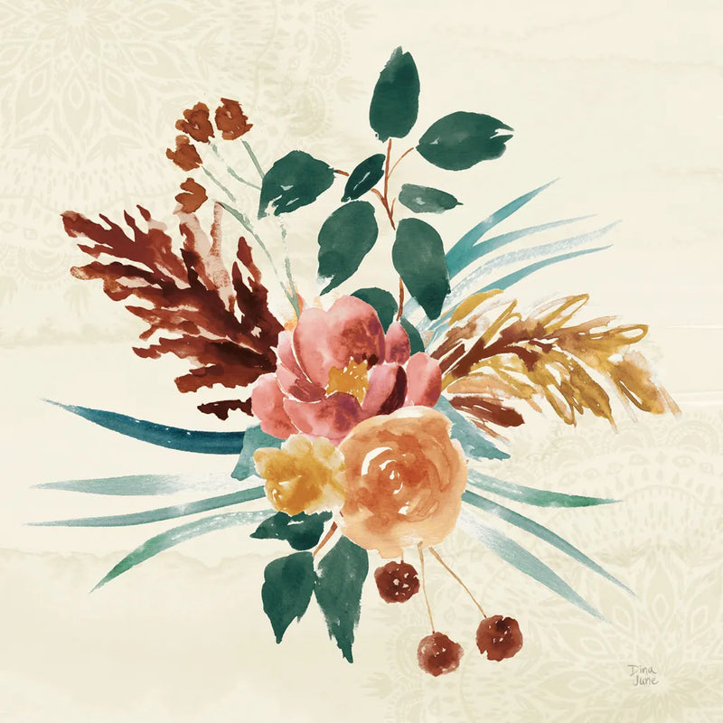 Autumnal Garden III by Dina June. SKU 81115a. Archival Giclee Fine art print for wall decor.