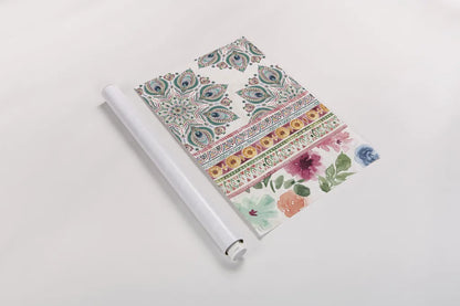 Bohemian Vibes I by Dina June. shown as a rolled paper print. Available as archival giclee rolled canvas, fine art paper, or poster print. SKU 60777i.