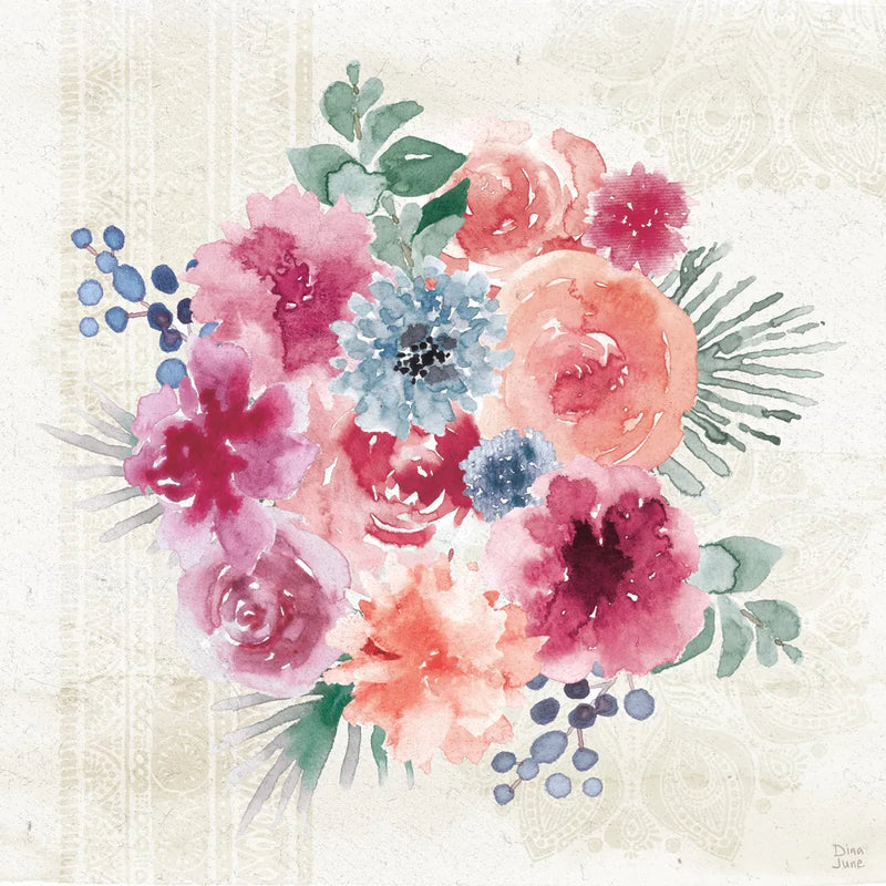 Bohemian Vibes IV by Dina June. SKU 60780a. Archival Giclee Fine art print for wall decor.