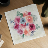 Bohemian Vibes IV by Dina June. Shown as a detailed flat fine art print, highlighting archival giclee quality. Available as an archival giclee rolled canvas, fine art paper, or poster print. SKU 60780a.