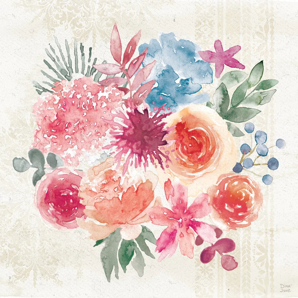 Bohemian Vibes V by Dina June. SKU 60781a. Archival Giclee Fine art print for wall decor.