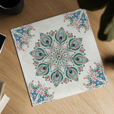Bohemian Vibes VI by Dina June. Shown as a detailed flat fine art print, highlighting archival giclee quality. Available as an archival giclee rolled canvas, fine art paper, or poster print. SKU 60782a.