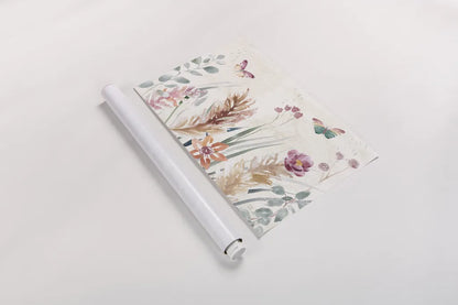 Boho Garden I by Dina June. shown as a rolled paper print. Available as archival giclee rolled canvas, fine art paper, or poster print. SKU 77238i.