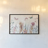 Boho Garden I by Dina June. shown as a paper print in a black flame. Available as a archival giclee rolled canvas, fine art paper, or poster print. SKU 77238i.