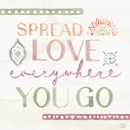 Boho Garden IV by Dina June. SKU 77241a. Archival Giclee Fine art print for wall decor.