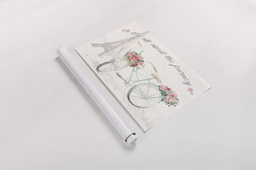 Boho Ride I by Dina June. shown as a rolled paper print. Available as archival giclee rolled canvas, fine art paper, or poster print. SKU 56209i.