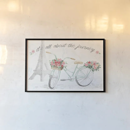 Boho Ride I by Dina June. shown as a paper print in a black flame. Available as a archival giclee rolled canvas, fine art paper, or poster print. SKU 56209i.