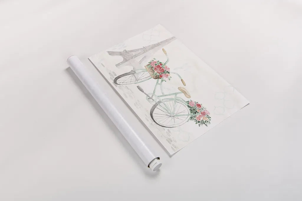 Boho Ride I No Words by Dina June. shown as a rolled paper print. Available as archival giclee rolled canvas, fine art paper, or poster print. SKU 58440i.