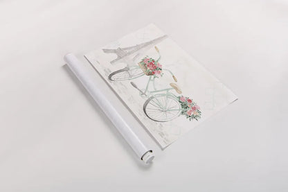 Boho Ride I No Words by Dina June. shown as a rolled paper print. Available as archival giclee rolled canvas, fine art paper, or poster print. SKU 58440i.