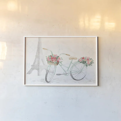 Boho Ride I No Words by Dina June. shown as a paper print in a white frame. Available as a archival giclee rolled canvas, fine art paper, or poster print. SKU 58440i.